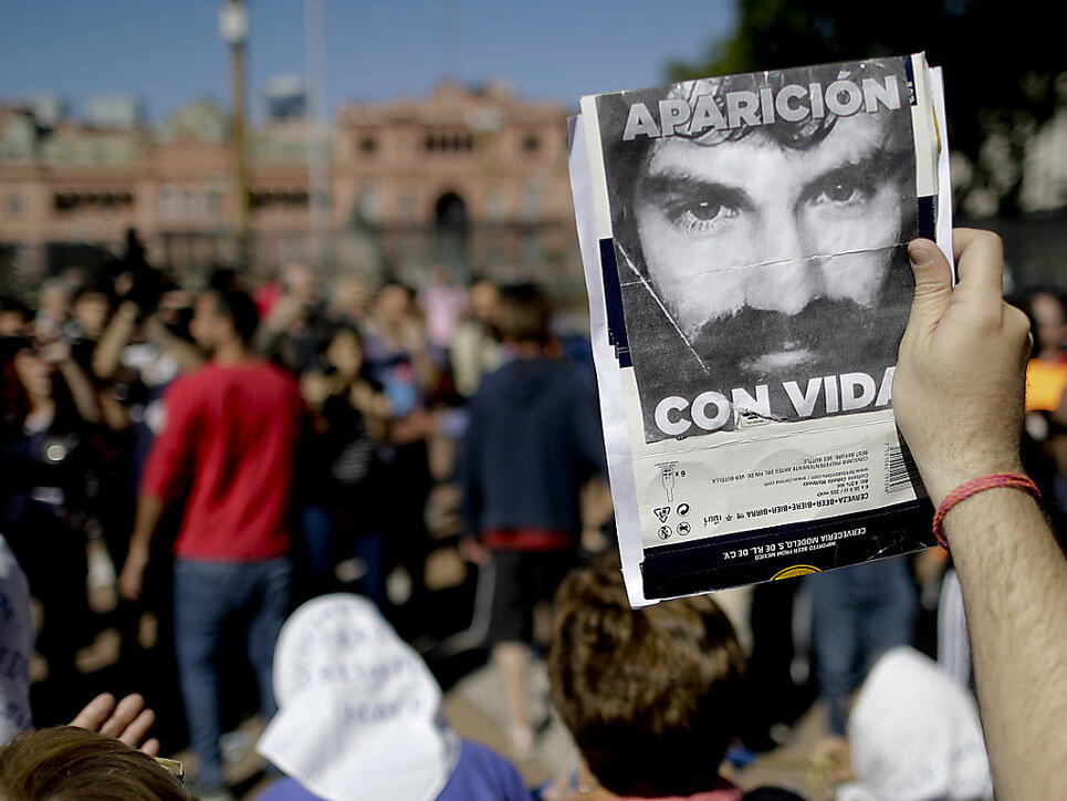 Traurige Gewissheit: Der in Argentinien seit Wochen vermisste Politaktivist und Tattoo-Künstler Santiago Maldonado ist tot. (Archivbild)