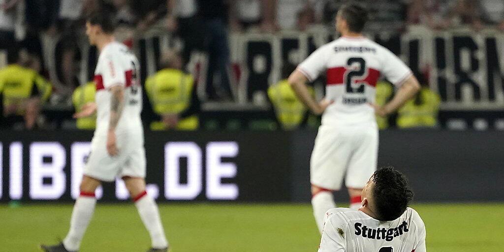 Ein Bild des Jammers: Der so hoffnungsvoll in die Saison gestartete VfB Stuttgart muss zum dritten Mal den Gang in die 2. Bundesliga antreten