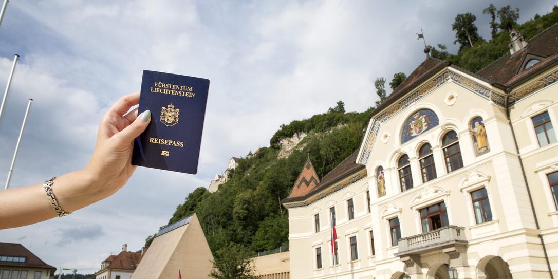 Reisepass Fürstentum Liechtenstein