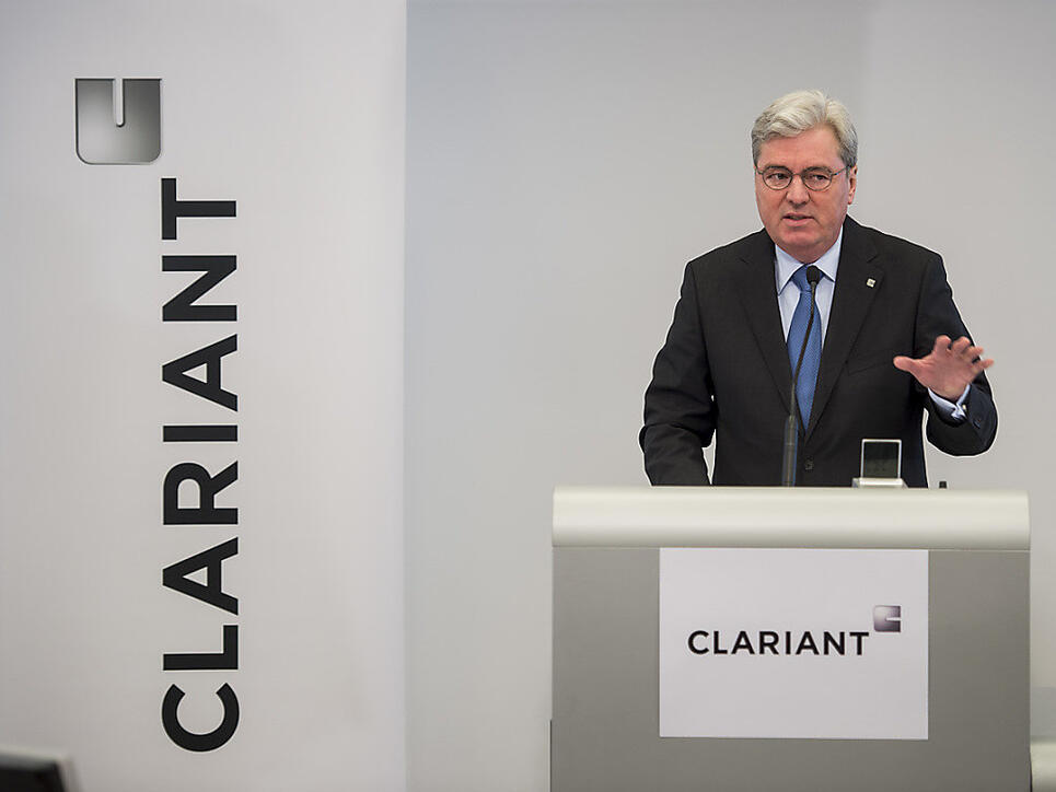 Zuerst ist die Fusion gescheitert, nun ermittelt auch noch die Six: Die Fusionspläne mit Huntsman brachten Clariant-Chef Hariolf Kottmann kein Glück. (Archiv)