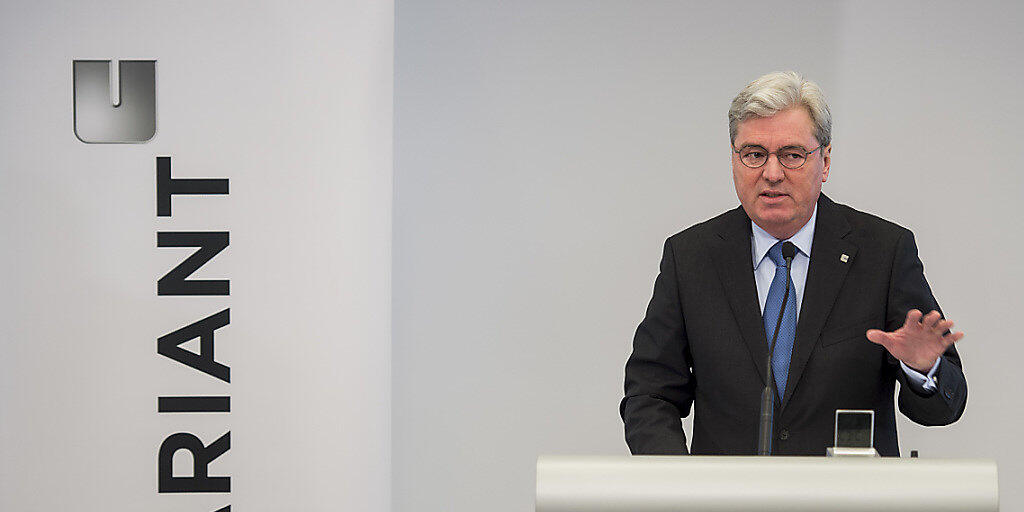 Zuerst ist die Fusion gescheitert, nun ermittelt auch noch die Six: Die Fusionspläne mit Huntsman brachten Clariant-Chef Hariolf Kottmann kein Glück. (Archiv)