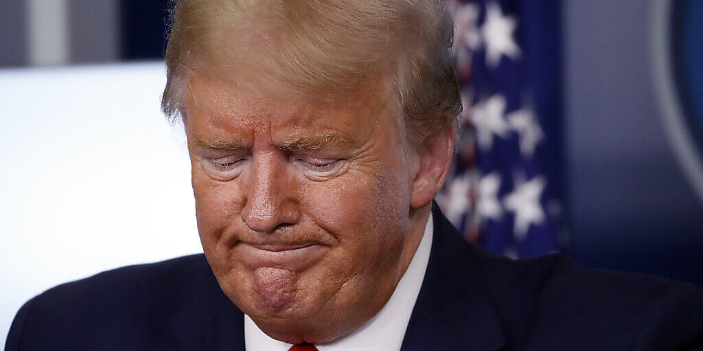 Brauchte etwas länger, um die Gefahr zu erkennen: US-Präsident Trump.