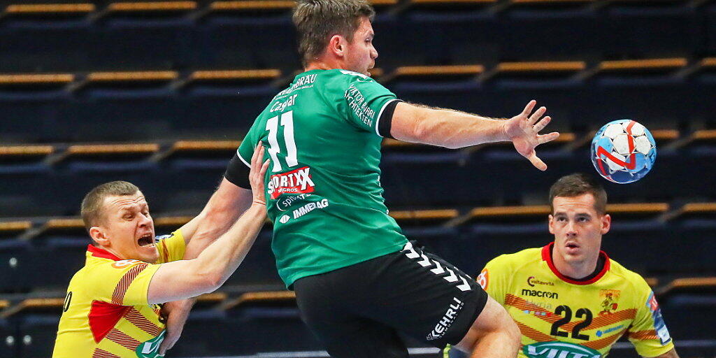 Die Thuner Handballer haben zwar wacker gespielt, aber wieder verloren Die Thuner Handballer haben zwar wacker gespielt, aber wieder verloren