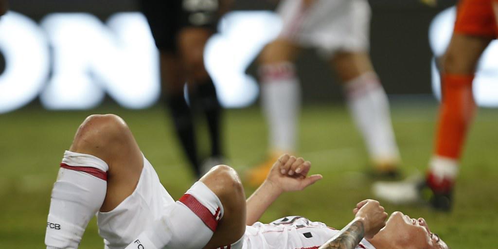 James Rodriguez hat sich in einem Freundschaftsspiel verletzt James Rodriguez hat sich in einem Freundschaftsspiel verletzt