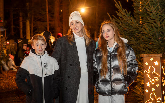 Nikolaus im Walde, Schellenberg (07.12.2024)