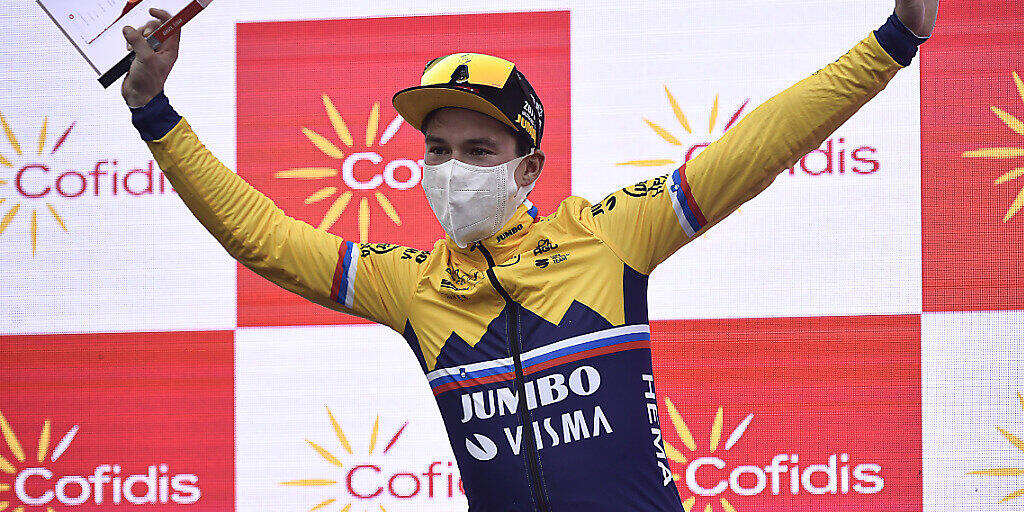 Der Vorjahressieger jubelt zum Auftakt: Primoz Roglic gewinnt die 1. Etappe der diesjährigen Vuelta