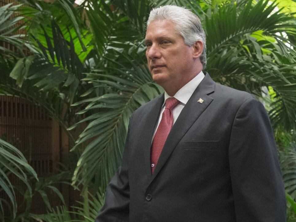 Miguel Díaz-Canel ist vom Parlament in Havanna zum neuen Staatspräsidenten von Kuba gewählt worden. (Archiv)