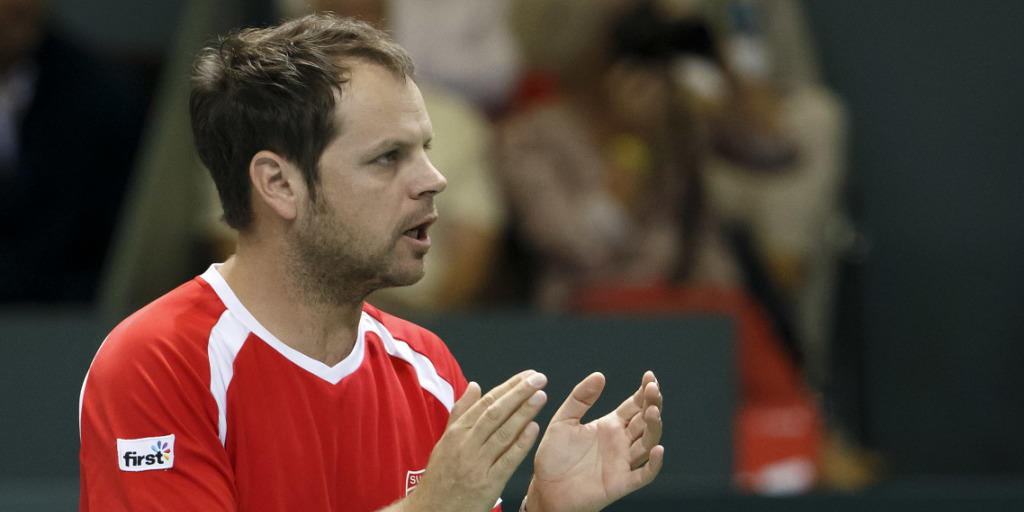 Der Schweizer Davis-Cup-Captain Severin Lüthi
