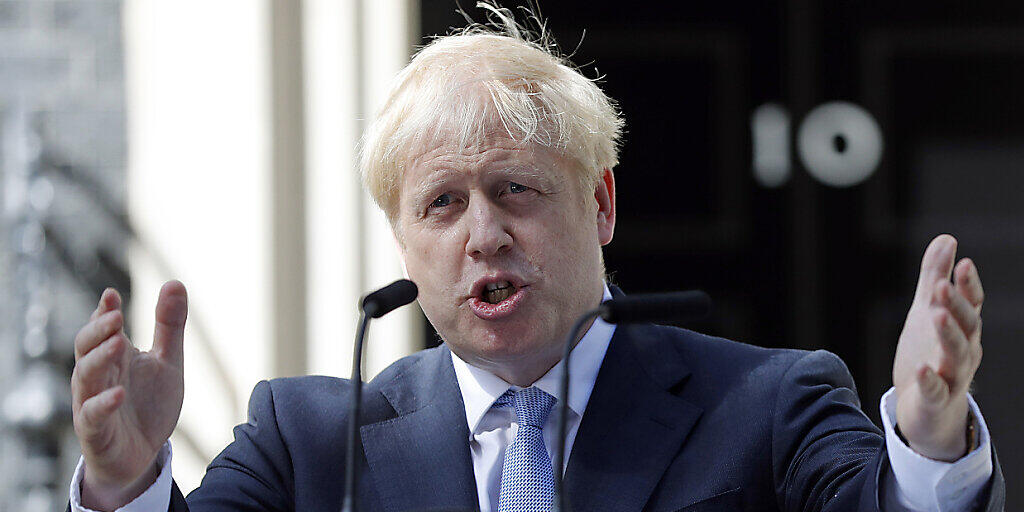 Der britische Permierminister Boris Johnson will raus aus der EU - notfalls auch ohne Deal. Die britische Währung befindet sich nun auf Talfahrt (Bild vom Juli 2019).