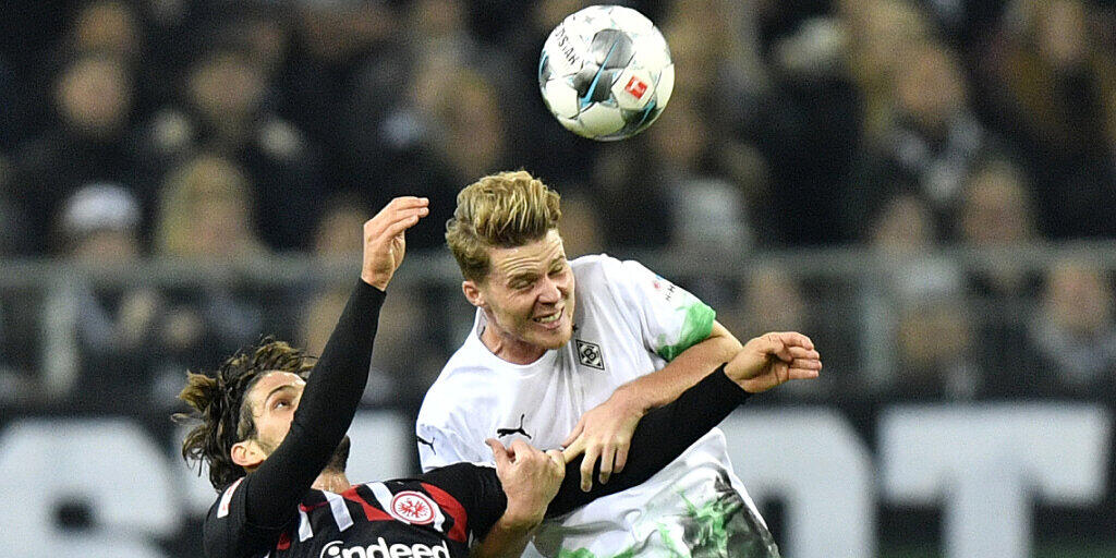 Nico Elvedi erzielte mit dem Kopf das 3:1 für Mönchengladbach gegen Frankfurt
