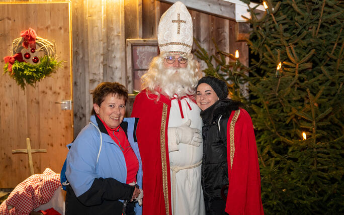 Nikolaus im Walde, Schellenberg (07.12.2024)