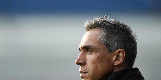 Basel-Trainer Paulo Sousa mit ernstem Blick Basel-Trainer Paulo Sousa mit ernstem Blick