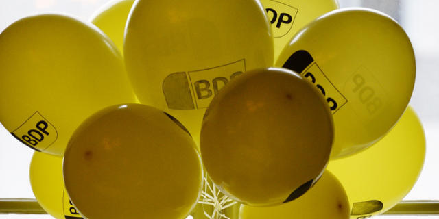 Luftballons mit dem BDP-Logo schmücken an der DV im Januar den Raum Luftballons mit dem BDP-Logo schmücken an der DV im Januar den Raum