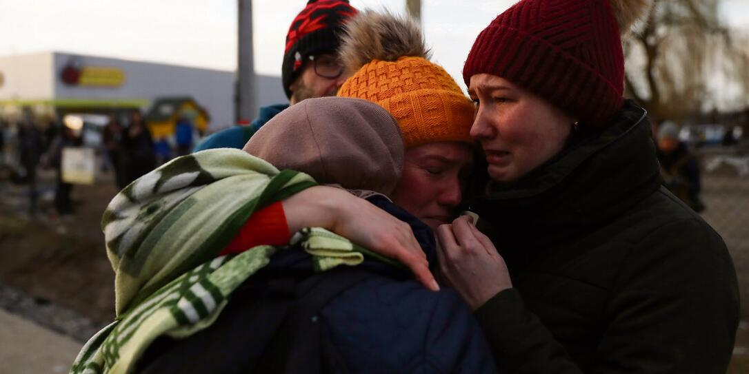 POL, Krieg in der Ukraine, Fl¸chtlingsstrom POL, Krieg in der Ukraine, Fl¸chtlingsstrom