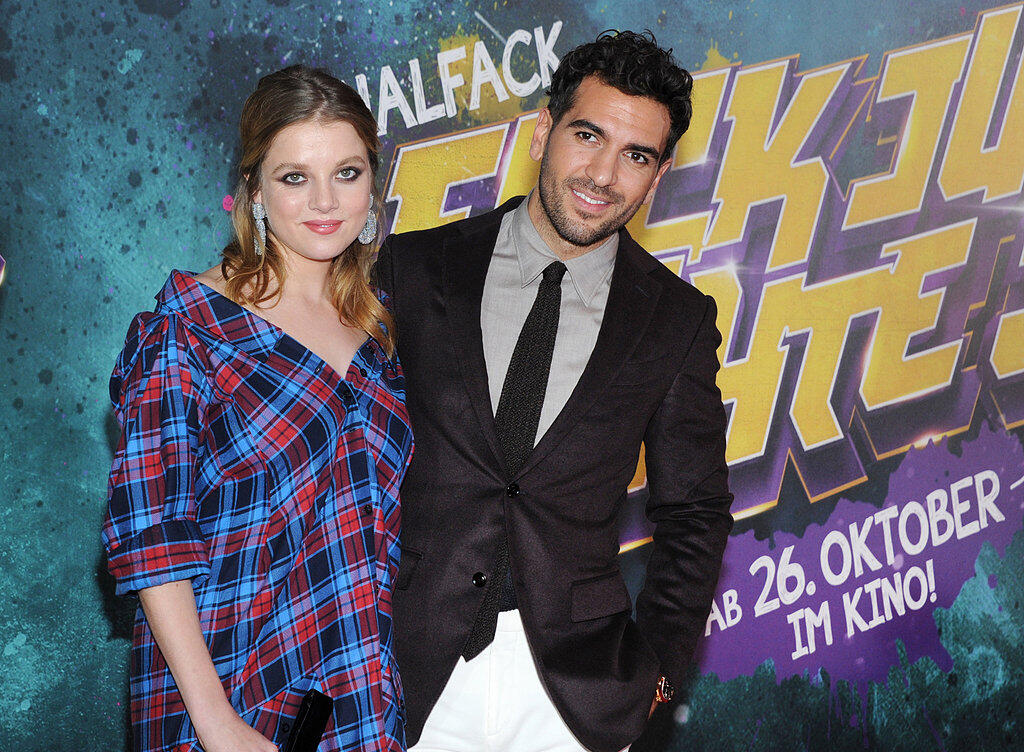 Die Schauspieler Elyas M'Barek und Jella Haase kommen am Sonntag zur Filmpremiere ihres Films "Fack ju Göhte 3" im Mathäser Filmpalast in München. (Bayern). Die Schauspieler Elyas M'Barek und Jella Haase kommen am Sonntag zur Filmpremiere ihres Films "Fack ju Göhte 3" im Mathäser Filmpalast in München. (Bayern).