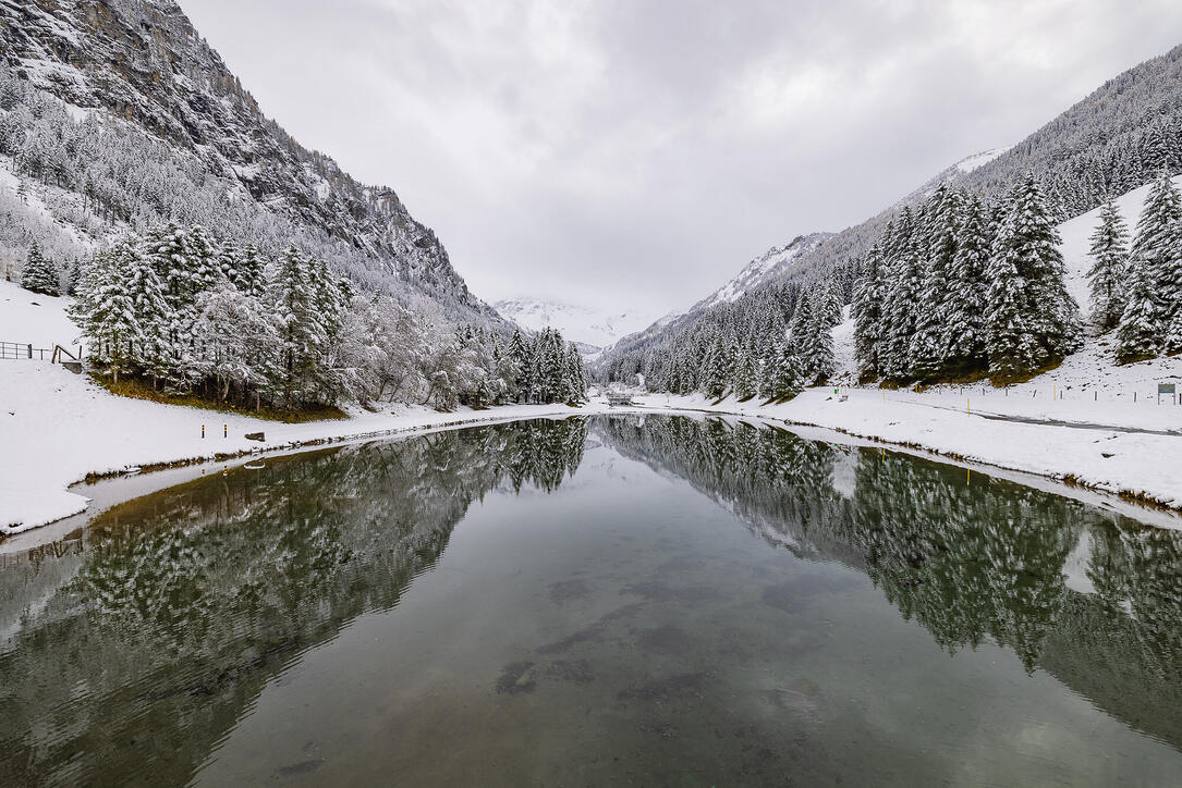 Der erste Schnee in Malbun und Steg