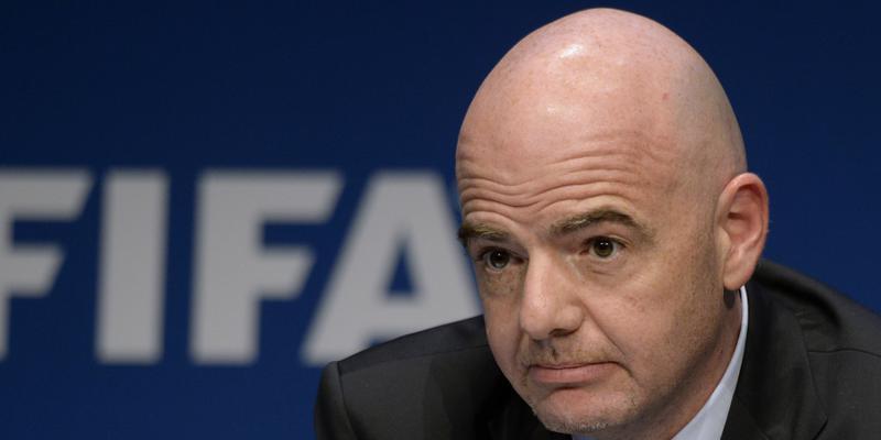 Das Schicksal von FIFA-Präsident Gianni Infantino hängt an einem seidenen Faden