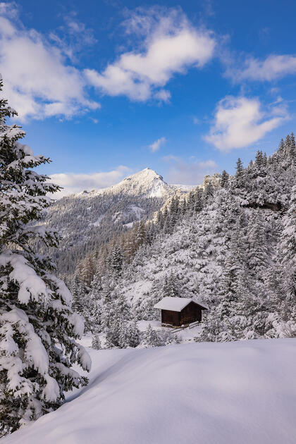 Der erste Schnee in Malbun und Steg