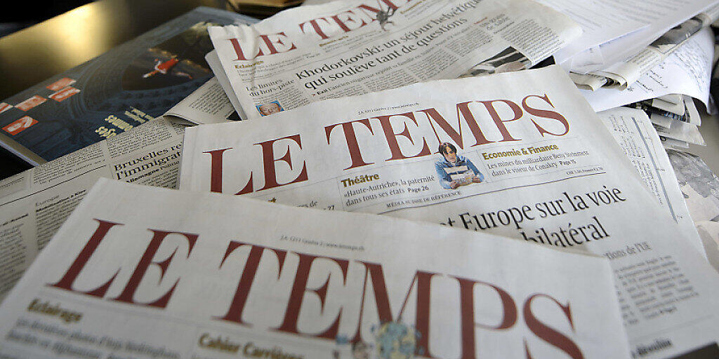 "Le Temps" in neuen Händen: Die Stiftung Aventinus in Carouge GE kauft den Verlag Ringier Axel Springer Schweiz AG die Westschweizer Zeitung ab. (Archivbild)