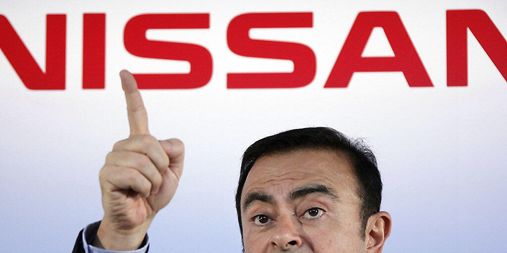 Die Untreuevorwürfe gegen den inhaftierten ehemaligen Verwaltungsratschef Carlos Ghosn schlagen bei Nissan mit über 80 Millionen Franken zu Buche. (Archiv)