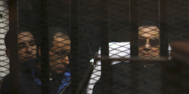 Husni Mubarak im November 2014 vor Gericht (Archiv) Husni Mubarak im November 2014 vor Gericht (Archiv)