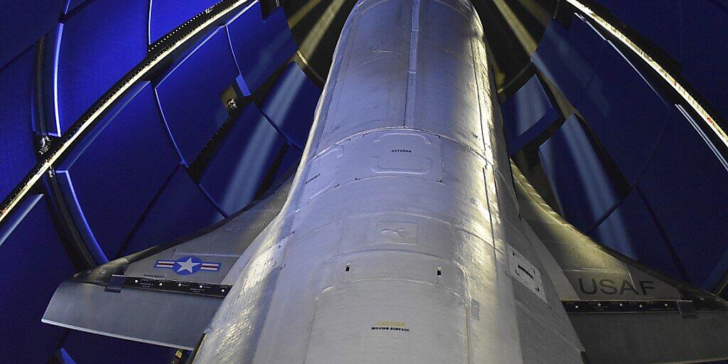 Die Trägerrakete für den Raumgleiter in Cape Canaveral, Florida.