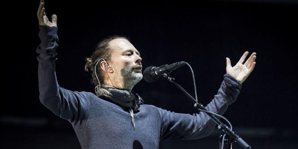 Radiohead - hier Frontmann Thom Yorke letztes Jahr am Openair St. Gallen - wollen Israel nicht aus politischen Gründen boykottieren. In den USA würden sie ja auch auftreten, argumentieren sie, obwohl sie Donald Trump genauso wenig mögen wie Benjamin Netanjahu. (Archivbild) Radiohead - hier Frontmann Thom Yorke letztes Jahr am Openair St. Gallen - wollen Israel nicht aus politischen Gründen boykottieren. In den USA würden sie ja auch auftreten, argumentieren sie, obwohl sie Donald Trump genauso wenig mögen wie Benjamin Netanjahu. (Archivbild)
