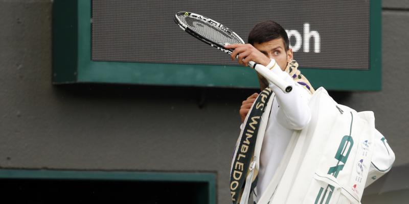 Überraschender Abschied: Novak Djokovic ist in Wimbledon in der 3. Runde ausgeschieden Überraschender Abschied: Novak Djokovic ist in Wimbledon in der 3. Runde ausgeschieden