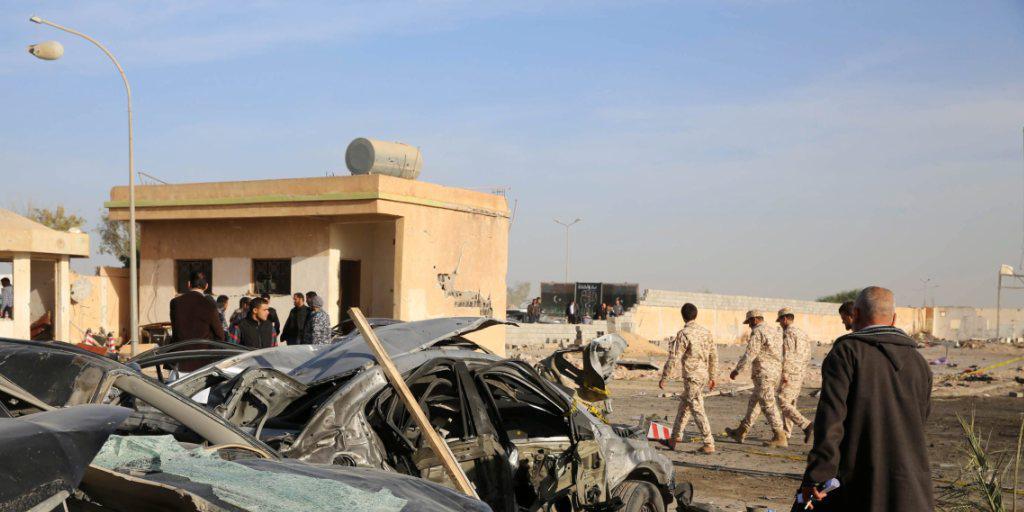 Chaos in Libyen: Die Terrormiliz "Islamischer Staat" nutzt das politische Vakuum im Land - die USA fassen einen Einsatz gegen die Gruppe ins Auge. (Archiv) Chaos in Libyen: Die Terrormiliz "Islamischer Staat" nutzt das politische Vakuum im Land - die USA fassen einen Einsatz gegen die Gruppe ins Auge. (Archiv)