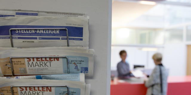 Ältere Arbeitssuchende haben es besonders schwer (Symbolbild)
