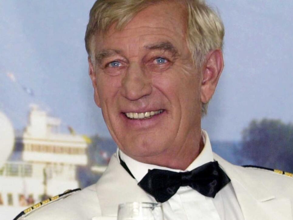 Seine bekannteste Rolle: Siegfried Rauch als Kapitän im deutschen TV-Quotenhit "Traumschiff". (Archivbild)