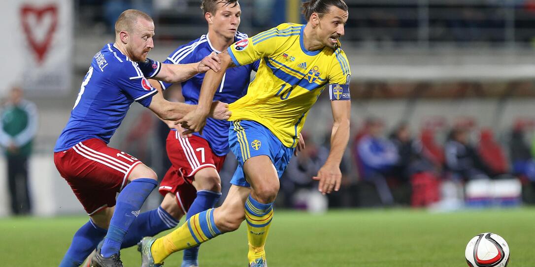 Fussball EM-Qualifikation: Liechtenstein - Schweden