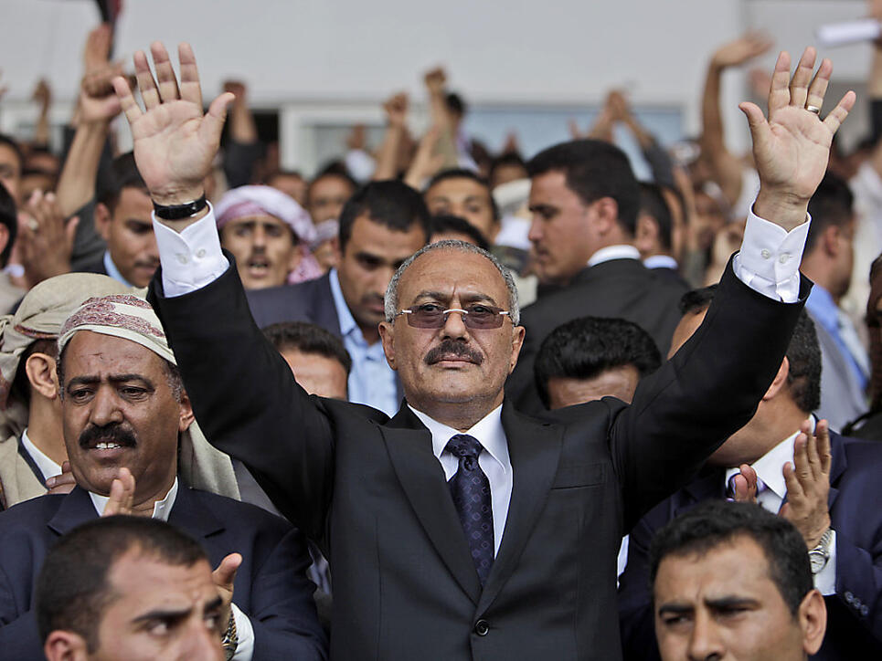 Die Partei von Ali Abdullah Saleh bestätigte den Tod des früheren Präsidenten des Jemens (Archiv)