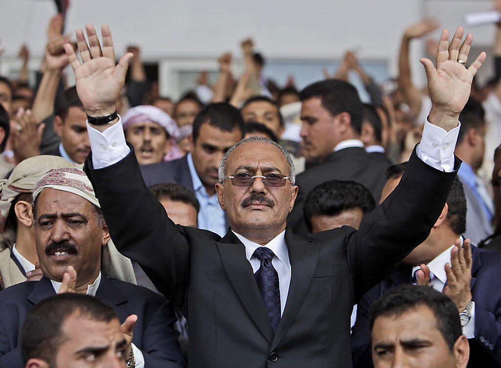 Die Partei von Ali Abdullah Saleh bestätigte den Tod des früheren Präsidenten des Jemens (Archiv) Die Partei von Ali Abdullah Saleh bestätigte den Tod des früheren Präsidenten des Jemens (Archiv)