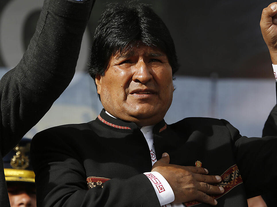 Der Präsident Boliviens, Evo Morales, kommt nächsten Monat in die Schweiz, um für sein Jahrhundert-Eisenbahnprojekt zu weibeln.