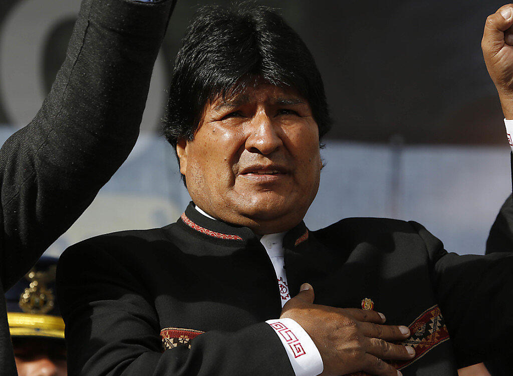 Der Präsident Boliviens, Evo Morales, kommt nächsten Monat in die Schweiz, um für sein Jahrhundert-Eisenbahnprojekt zu weibeln. Der Präsident Boliviens, Evo Morales, kommt nächsten Monat in die Schweiz, um für sein Jahrhundert-Eisenbahnprojekt zu weibeln.