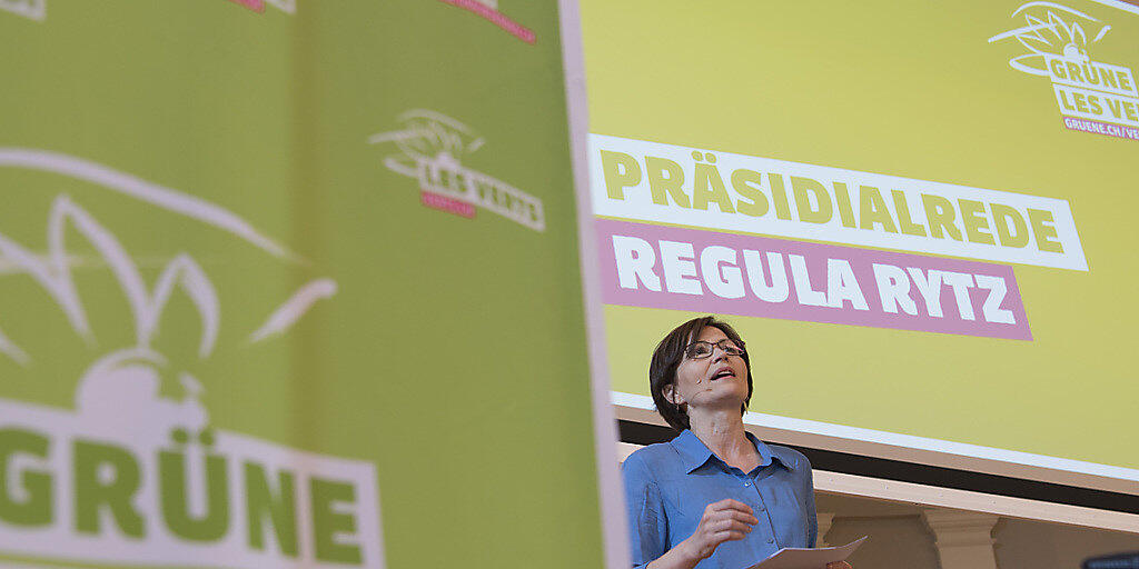 Sieht die Grünen auf dem aufsteigenden Ast: Parteipräsidenten Regula Rytz. (Archivbild)
