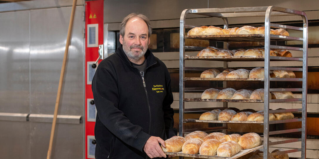 Interview Freitagsgespräch WR Dorfbäckerei Herrmann, Balzers Interview Freitagsgespräch WR Dorfbäckerei Herrmann, Balzers