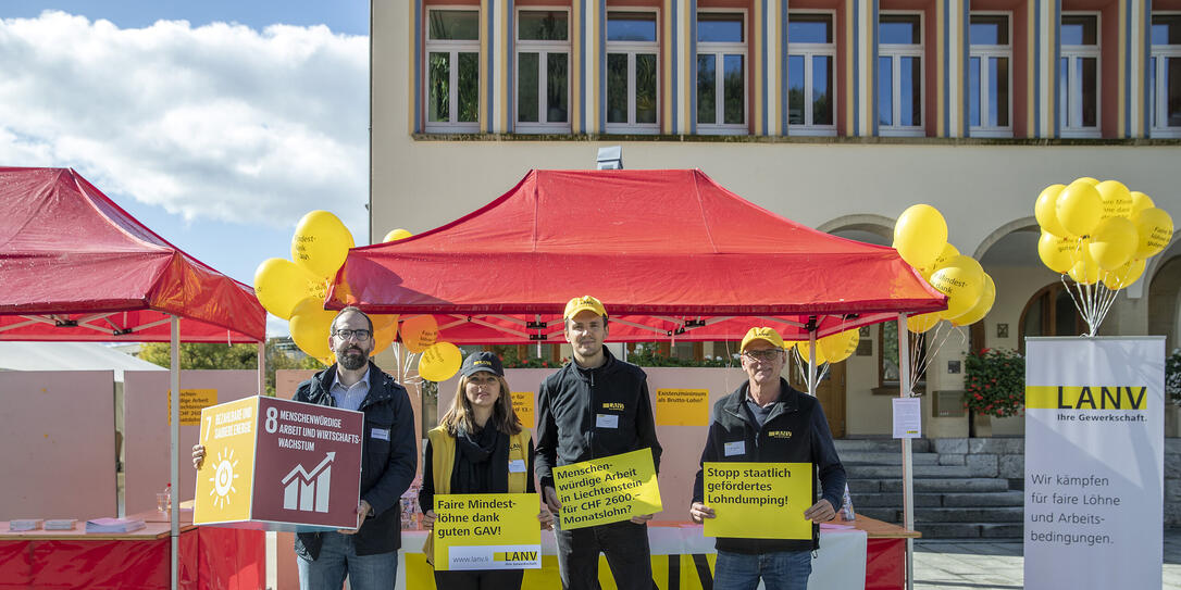 Tag für menschenwürdige Arbeit, Vaduz Tag für menschenwürdige Arbeit, Vaduz
