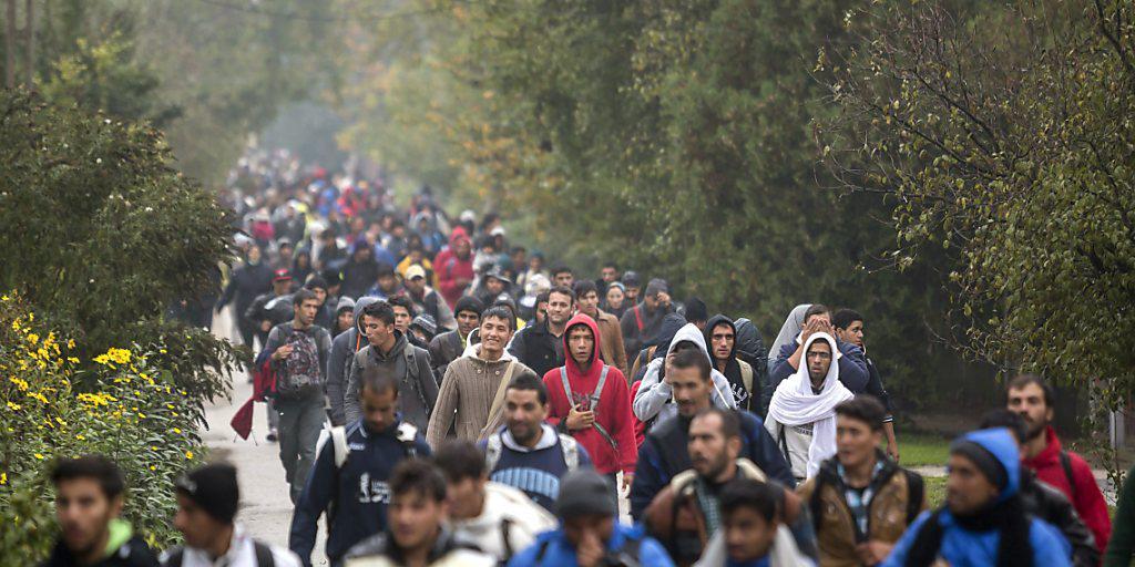 Der Flüchtlingsstrom Richtung Westen reisst nicht ab. (Archiv) Der Flüchtlingsstrom Richtung Westen reisst nicht ab. (Archiv)
