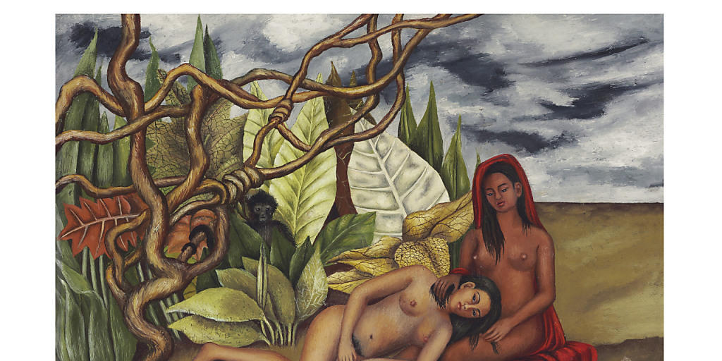 Frida Kahlos  "Dos desnudos en el bosque (La tierra misma)," erzielte am Donnerstag bei einer Auktion den Rekordpreis von acht Millionen Dollar.