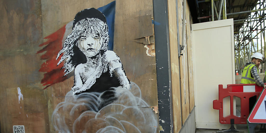 Ein Werk des mysteriösen Street-Art-Künstlers Banksy in London. Profiler wollen jetzt herausgefunden haben, wer sich hinter dem mittlerweile weltberühmten Pseudonym verbirgt.