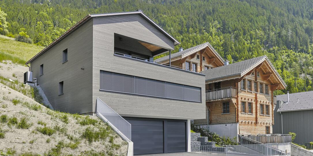 Architektur in Liechtenstein – Ein Haus mit besonderer Aufteilung Architektur in Liechtenstein – Ein Haus mit besonderer Aufteilung