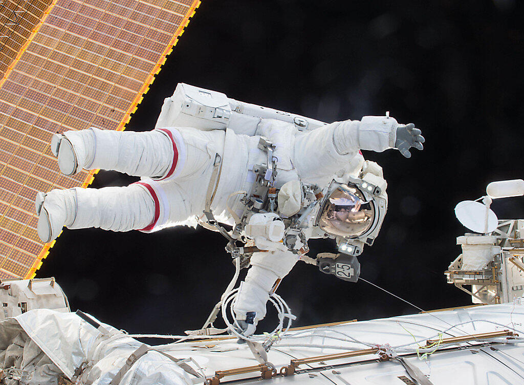 Astronauten können in der Schwerelosigkeit eine Körpertemperatur von bis zu 40 Grad haben, wie Forscher herausfanden. (Symbolbild) Astronauten können in der Schwerelosigkeit eine Körpertemperatur von bis zu 40 Grad haben, wie Forscher herausfanden. (Symbolbild)