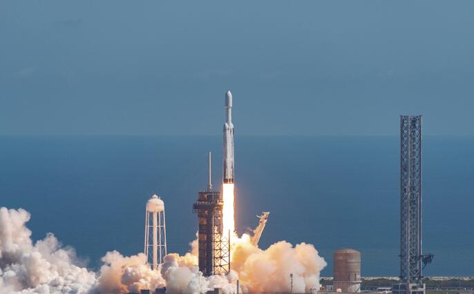 SpaceX Falcon Heavy Launch of Europa Clipper