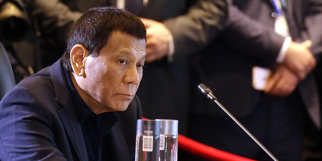 Der philippinische Präsident Rodrigo Duterte hat wichtige Treffen verschlafen.
